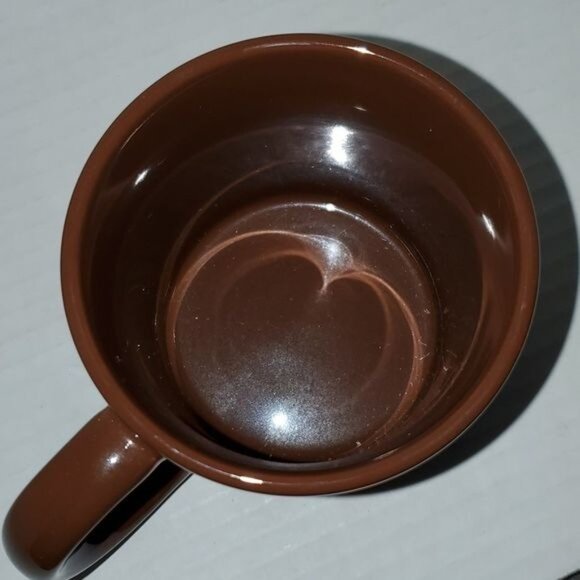 2 Coffee Makes Me Poop Mugs Cups Brown CONTAINERS - Picture 13 of 16